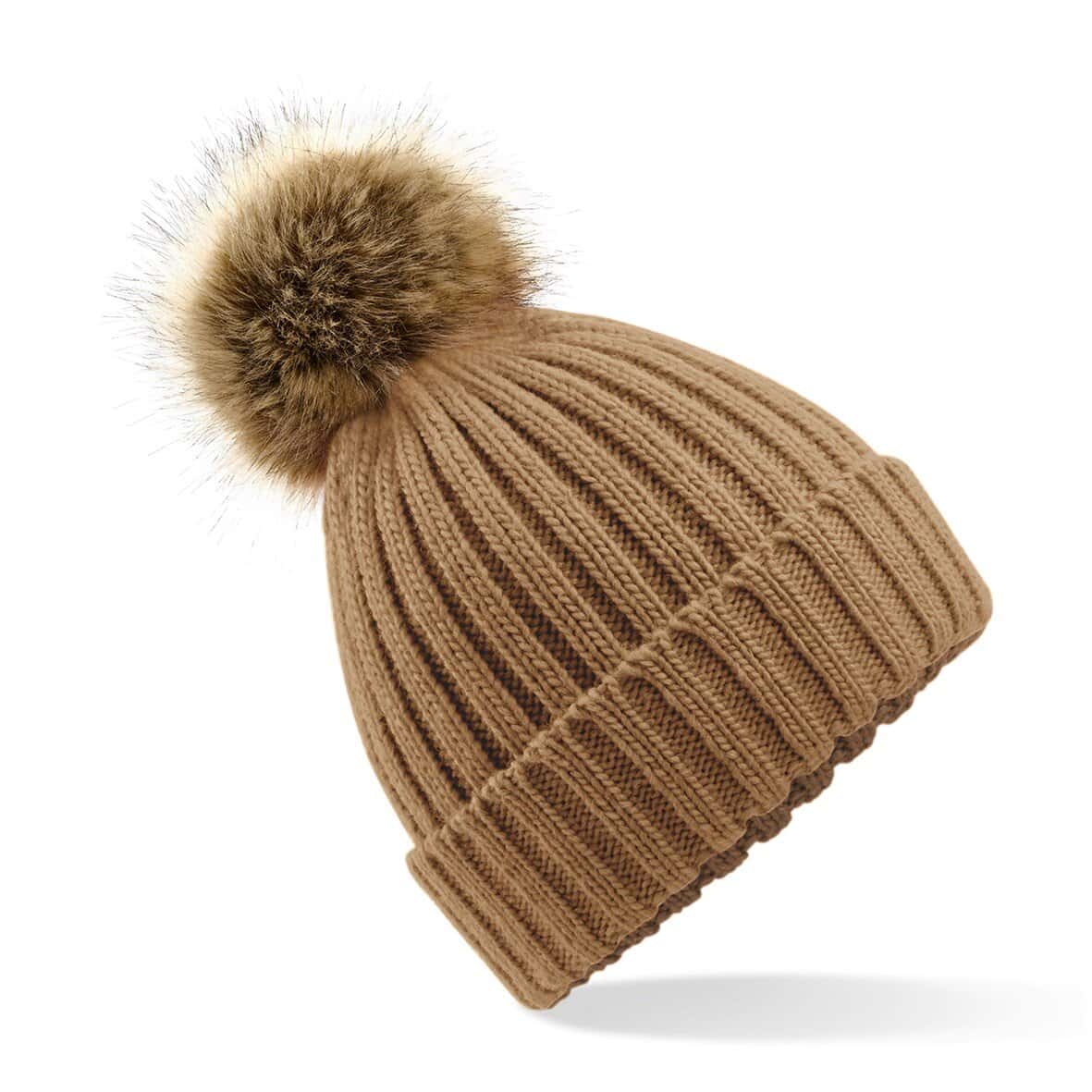 Pompon beanie