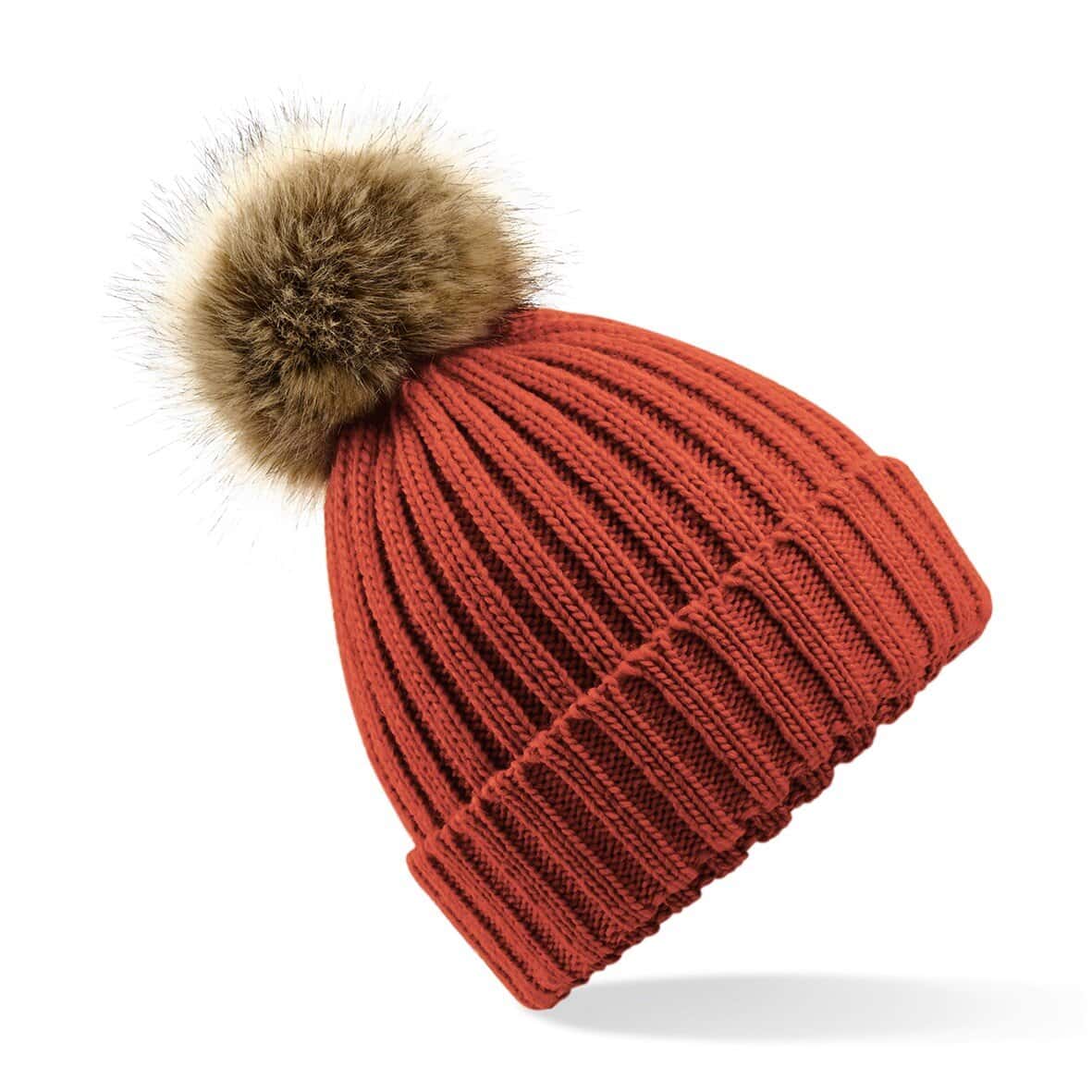 Pompon beanie