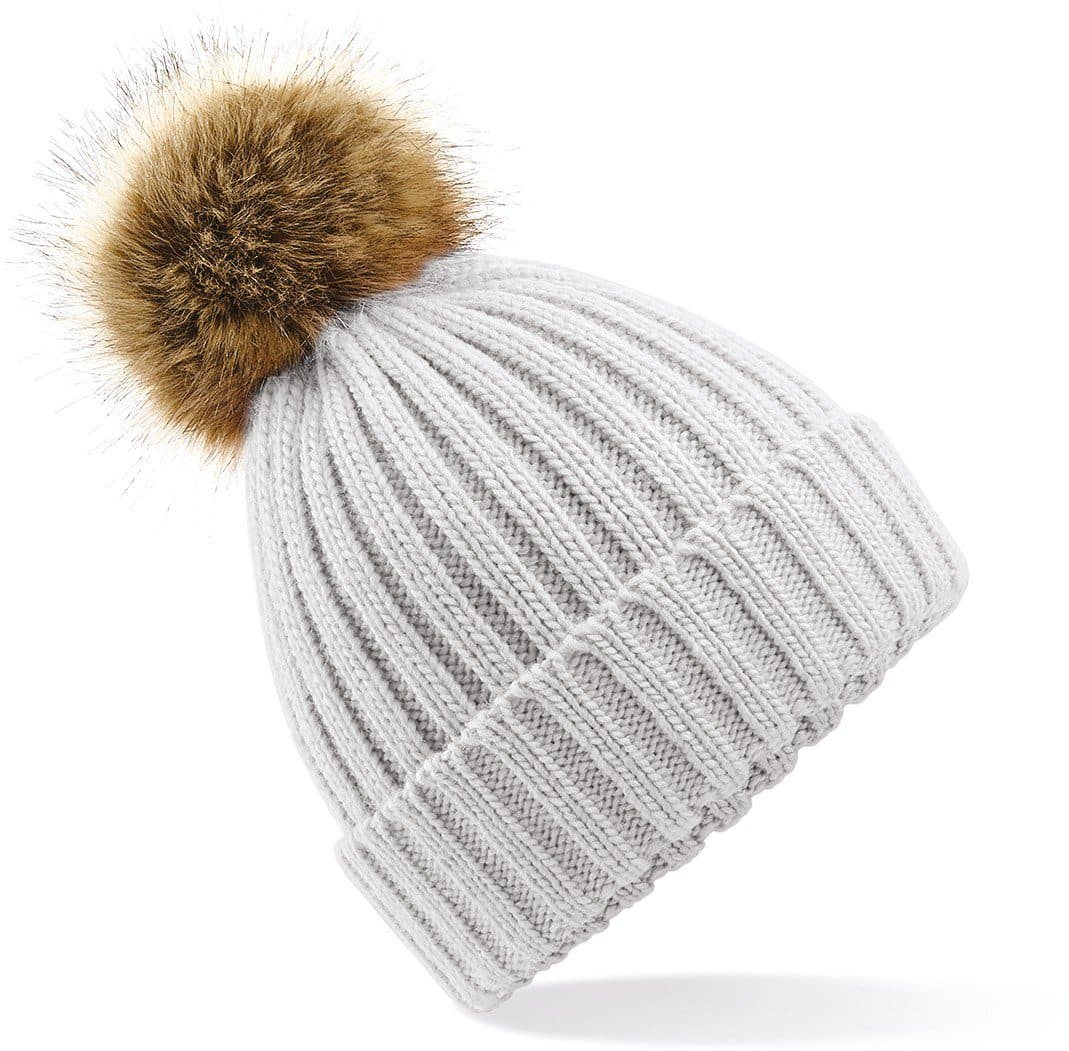 Pompon beanie