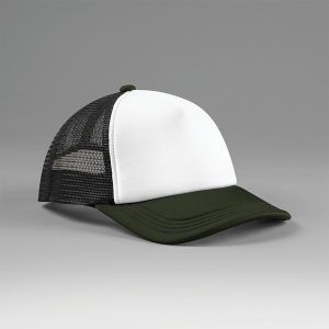 Multicolour 5-panel trucker pet