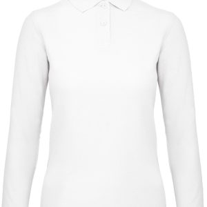 ID.001 Ladies' long-sleeve polo shirt