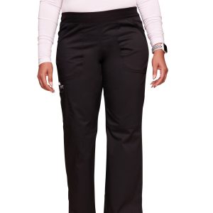 Cargobroek met standaard taille en zonder sluiting voor dames
