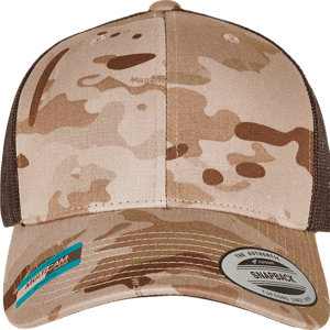 Retro truckerspet Multicam