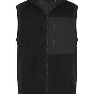 Gerecycled sherpa gilet