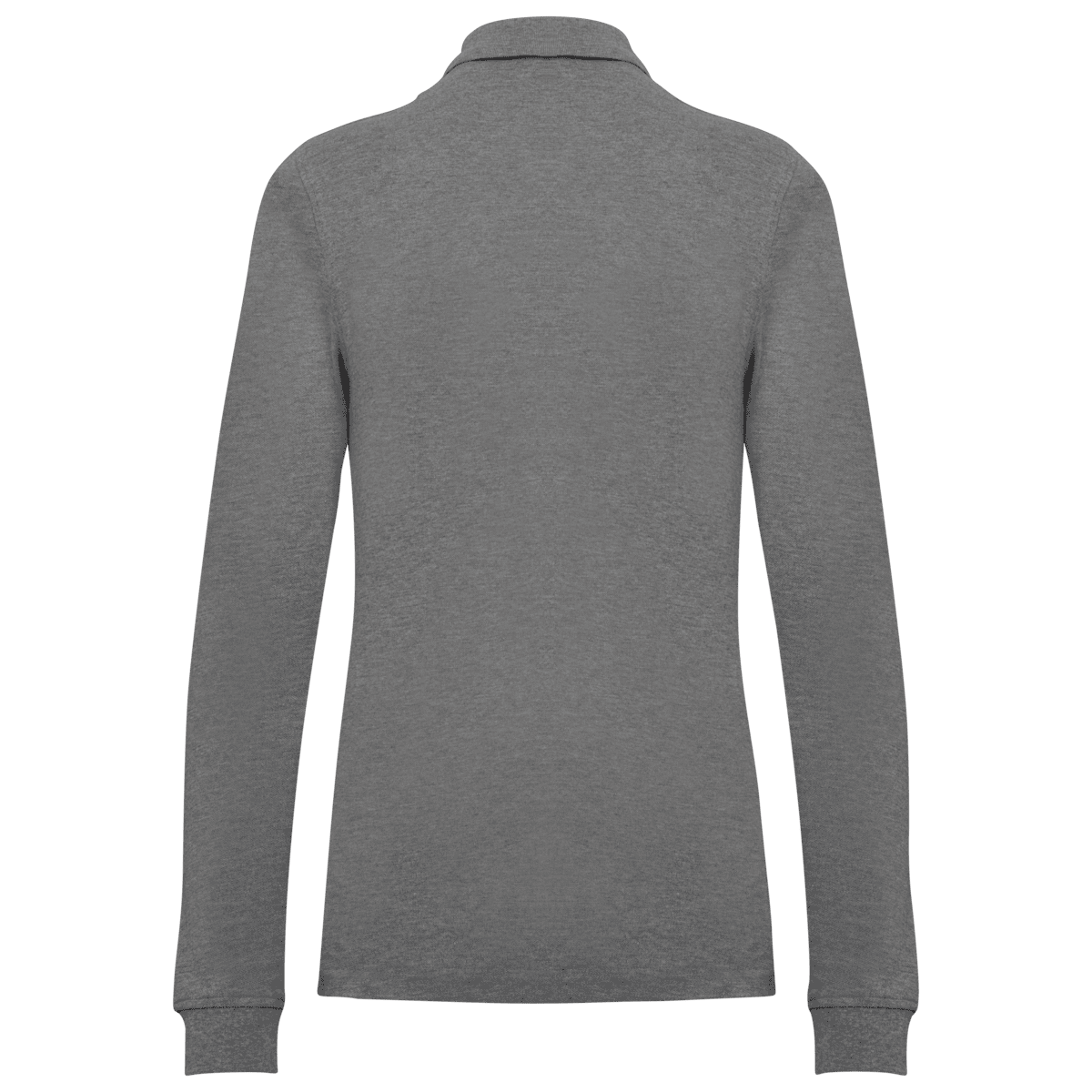Bio180 piqué damespolo lange mouwen - Afbeelding 5