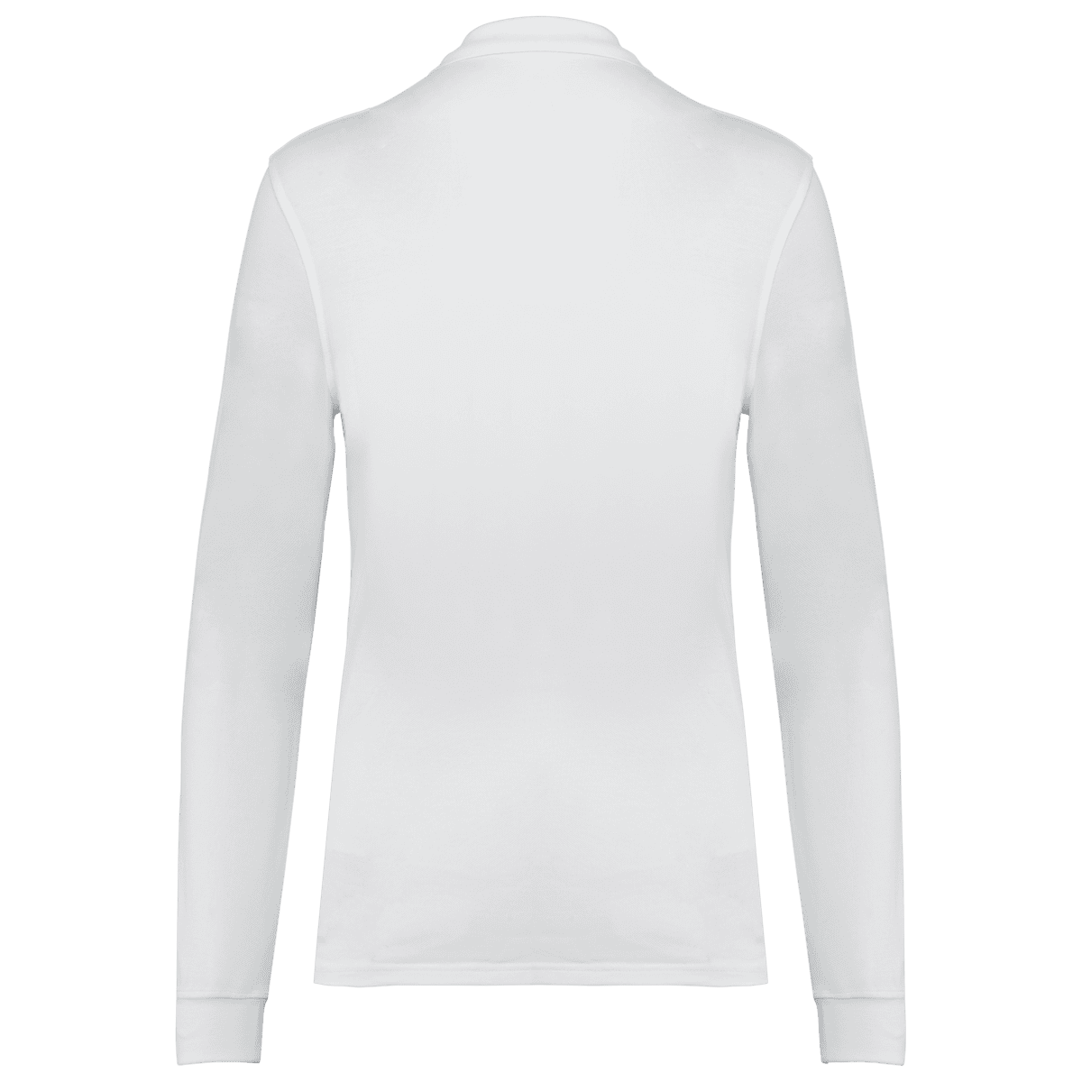 Bio180 piqué damespolo lange mouwen - Afbeelding 2