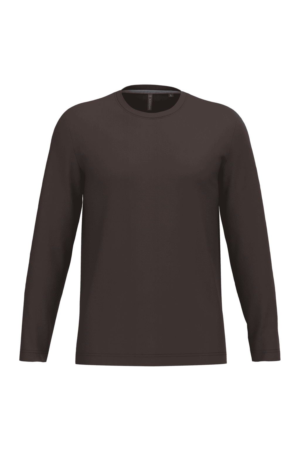 T-shirt ronde hals lange mouwen