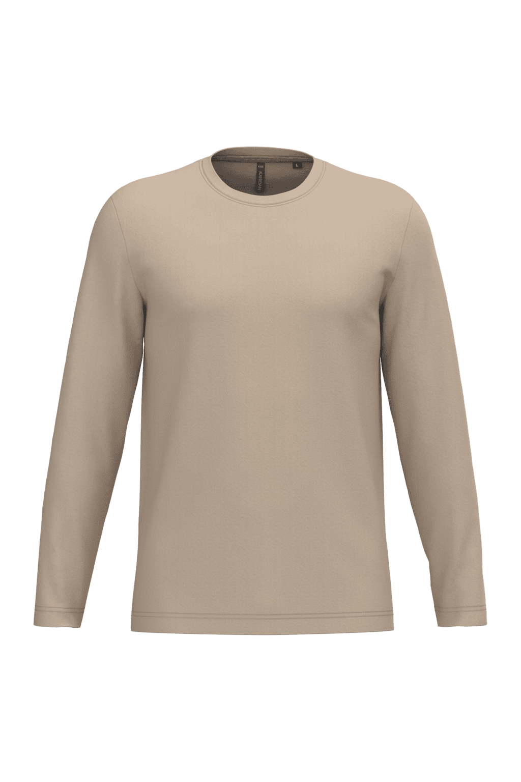 T-shirt ronde hals lange mouwen