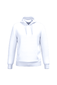 Gerecycled sweater met capuchon uniseks