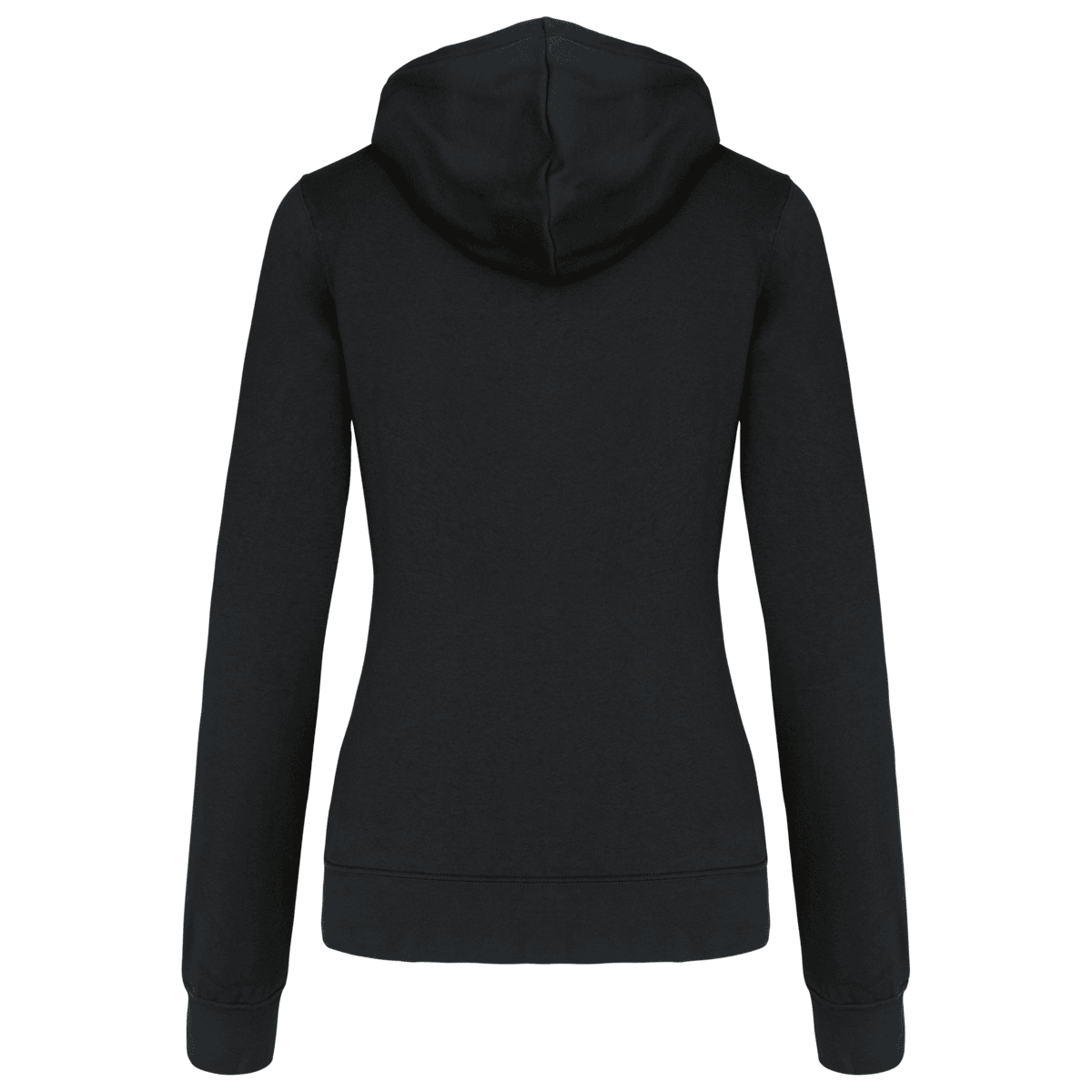 Damessweater met capuchon in contrasterende kleur - Afbeelding 2