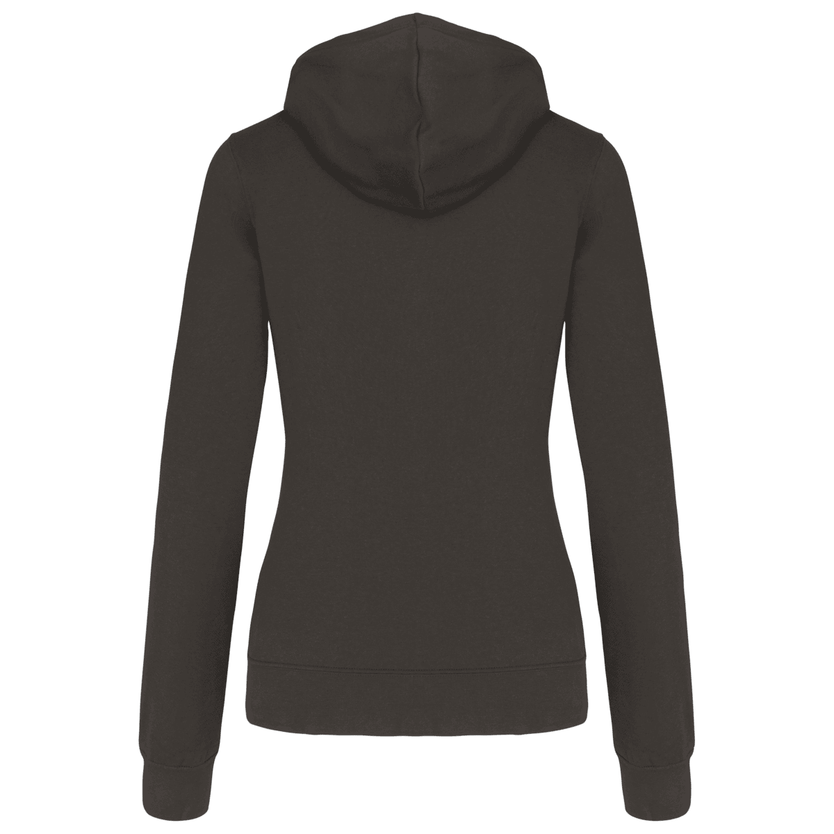 Damessweater met capuchon in contrasterende kleur - Afbeelding 11