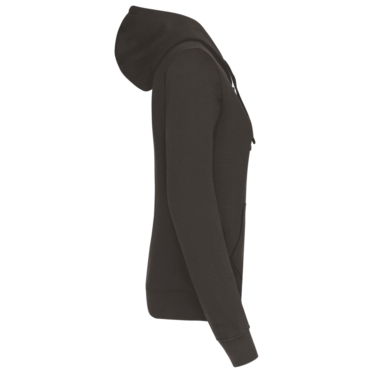 Damessweater met capuchon in contrasterende kleur - Afbeelding 12