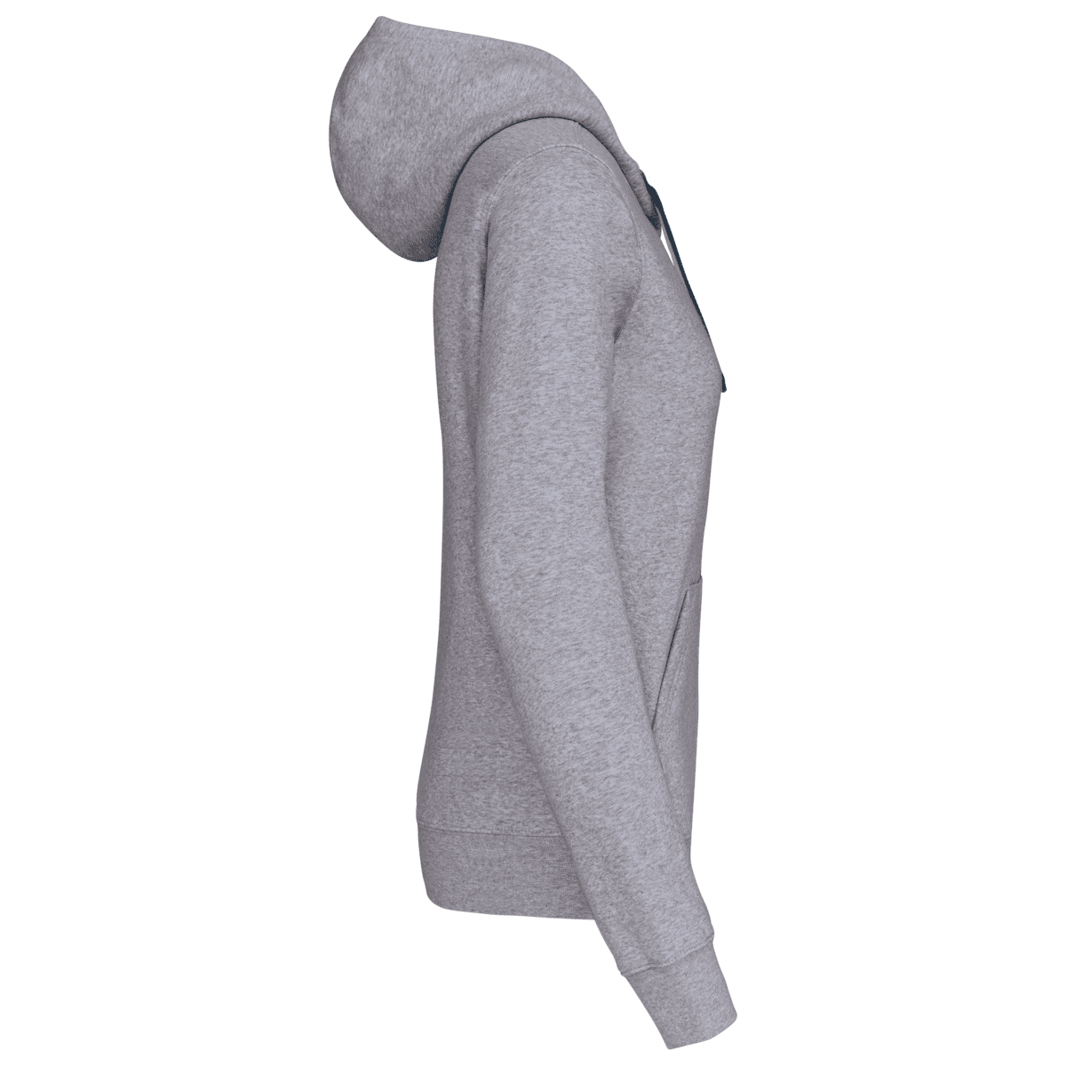 Damessweater met capuchon in contrasterende kleur - Afbeelding 30