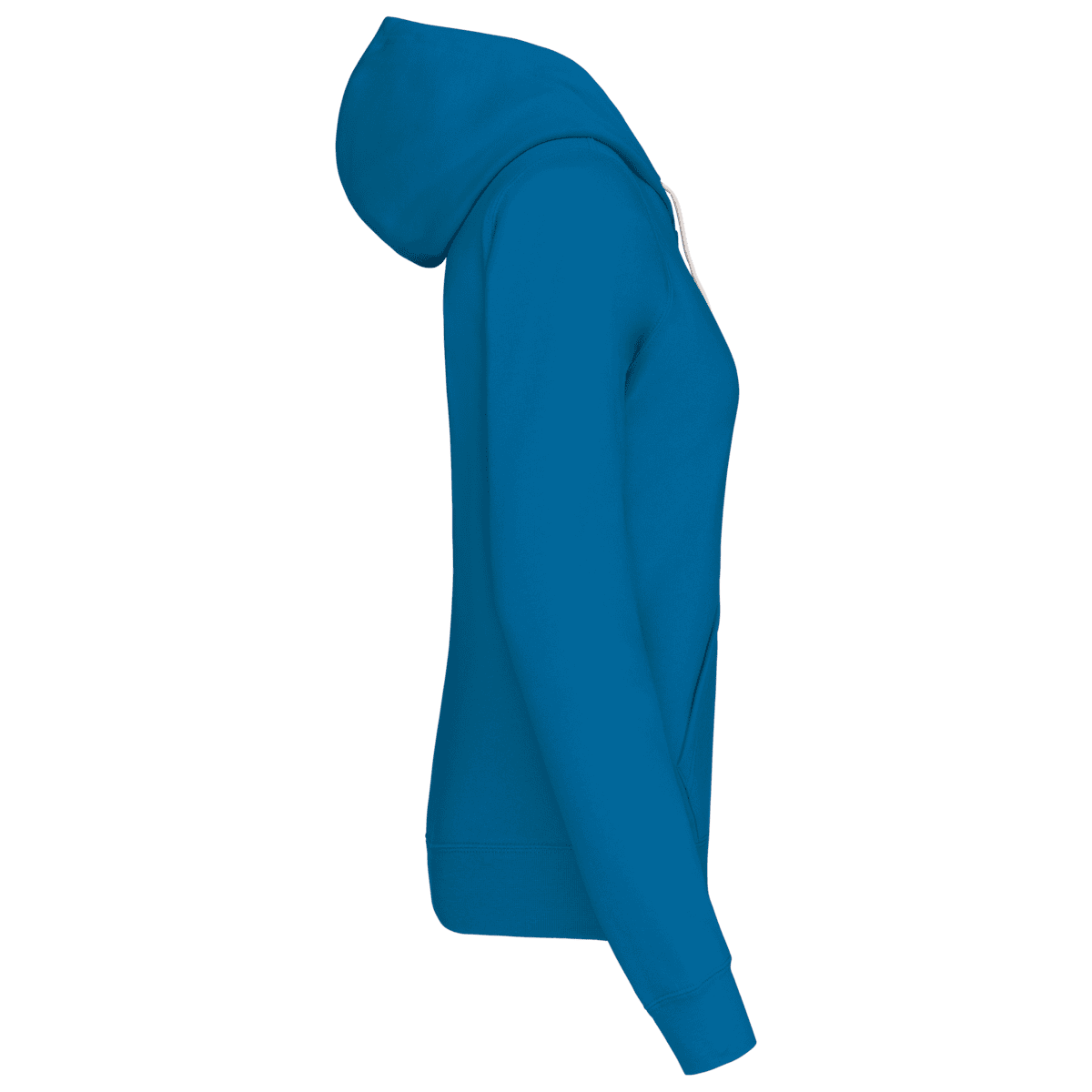 Damessweater met capuchon in contrasterende kleur - Afbeelding 36