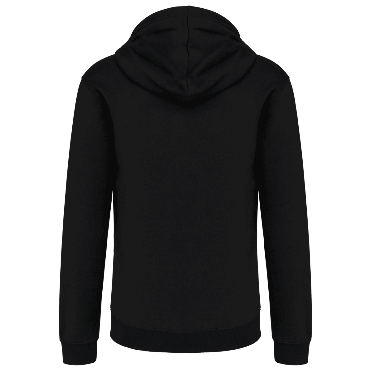 Herensweater met rits en capuchon in contrasterende kleur - Afbeelding 8