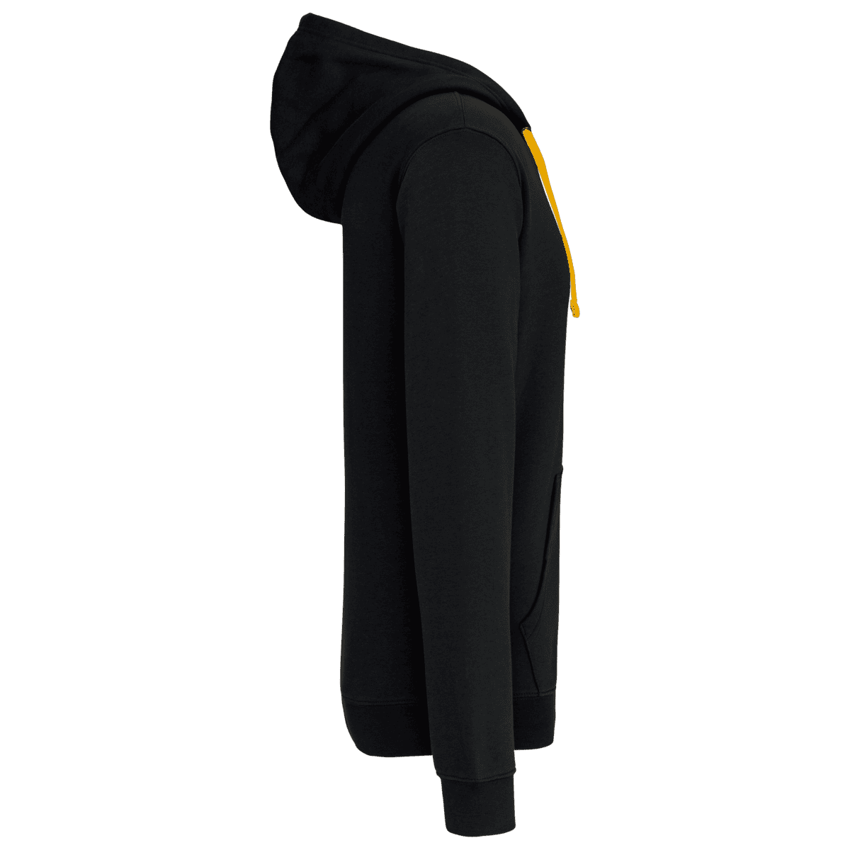 Herensweater met rits en capuchon in contrasterende kleur - Afbeelding 9