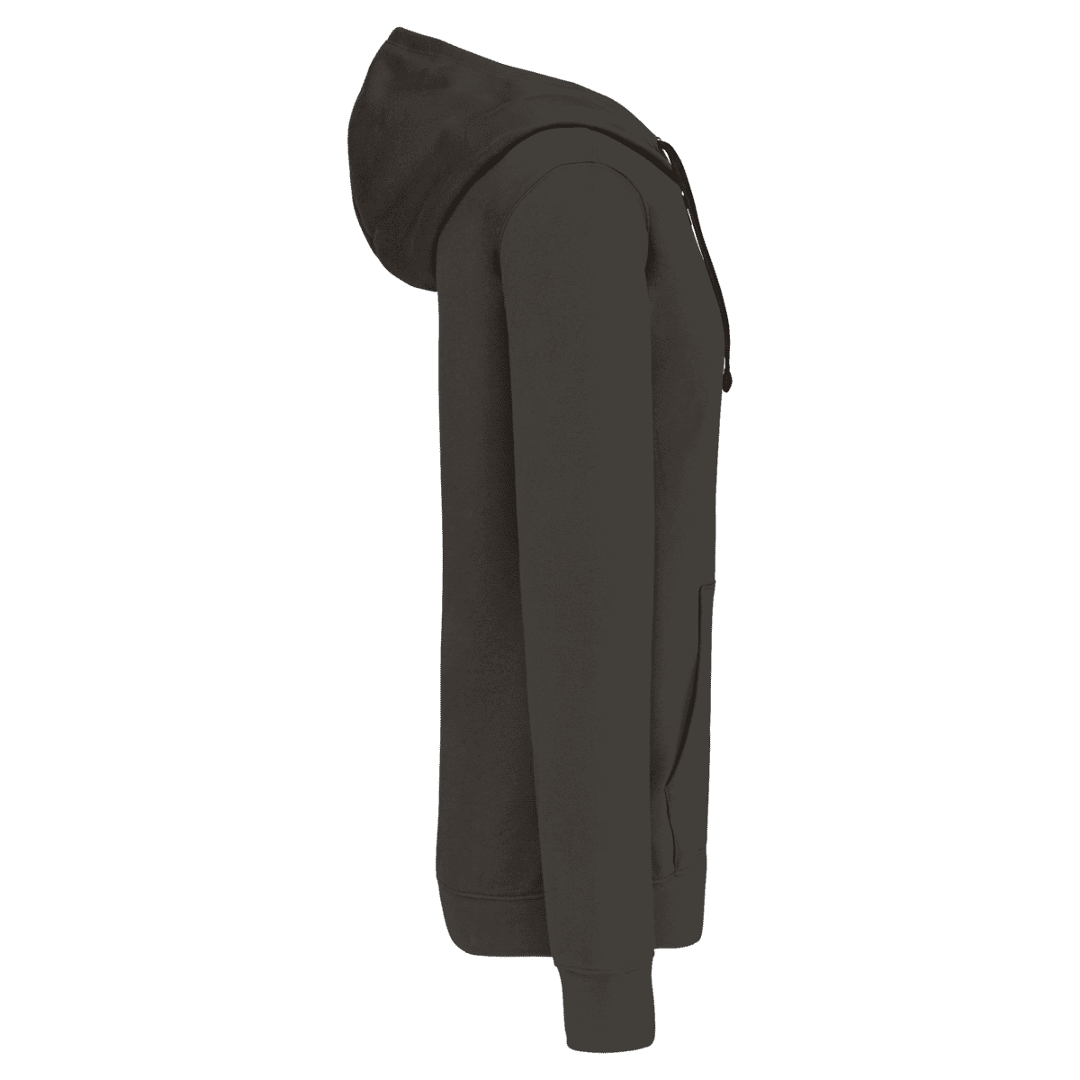 Herensweater met rits en capuchon in contrasterende kleur - Afbeelding 21