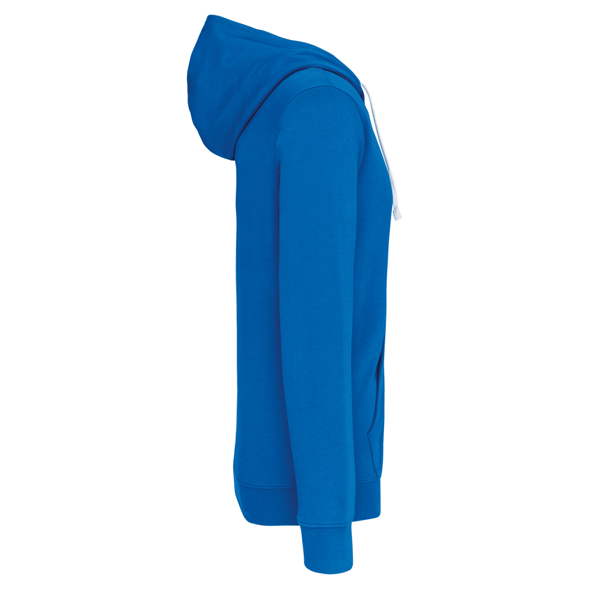 Herensweater met rits en capuchon in contrasterende kleur - Afbeelding 27