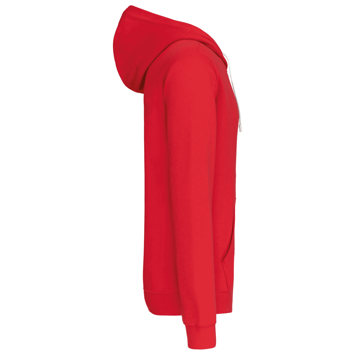 Herensweater met rits en capuchon in contrasterende kleur - Afbeelding 18