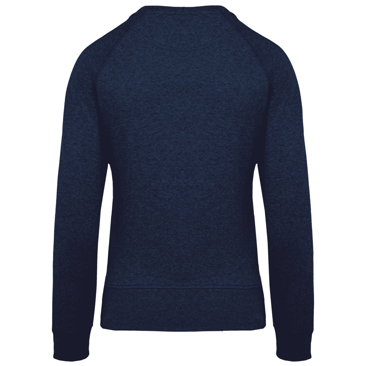 Damessweater BIO ronde hals raglanmouwen