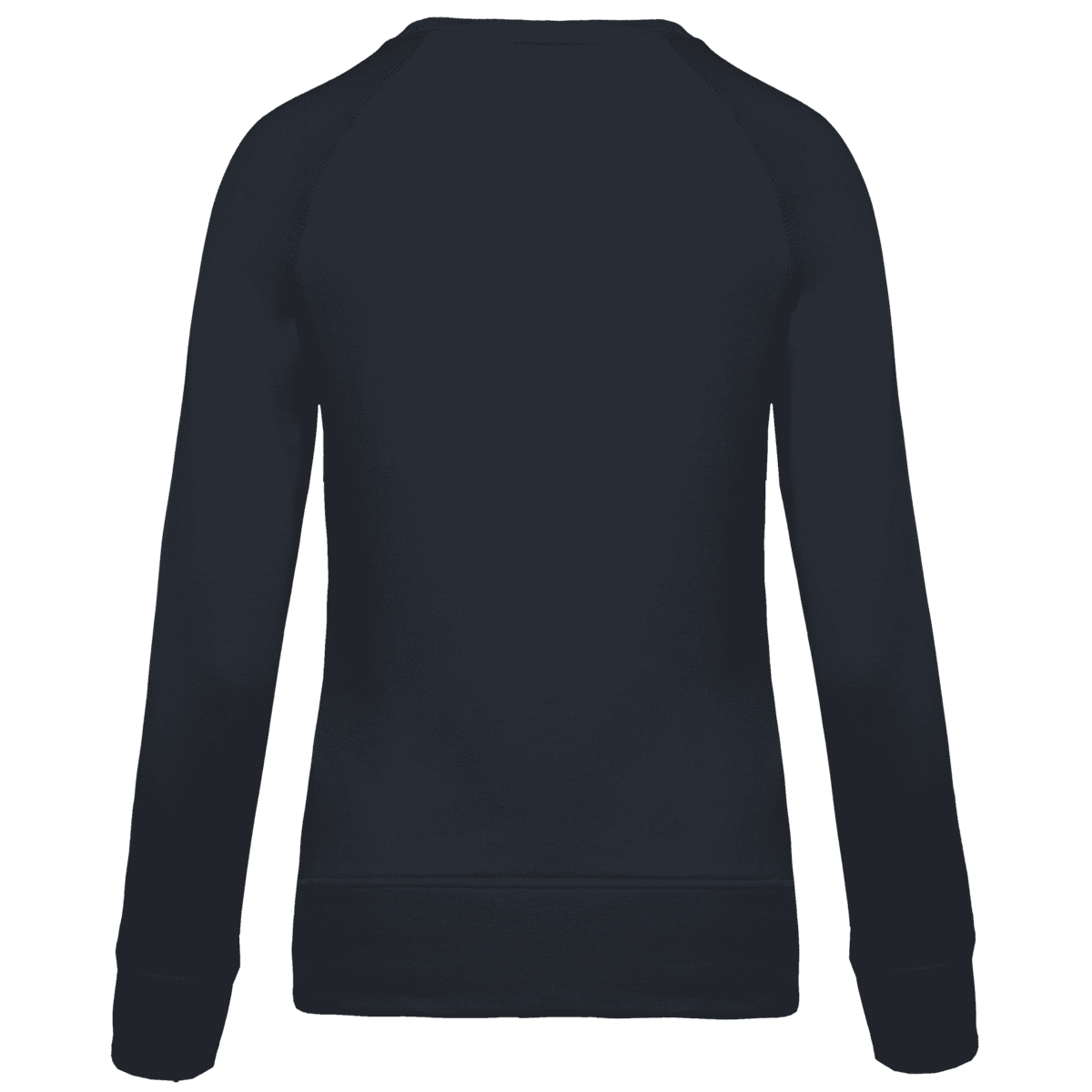 Damessweater BIO ronde hals raglanmouwen