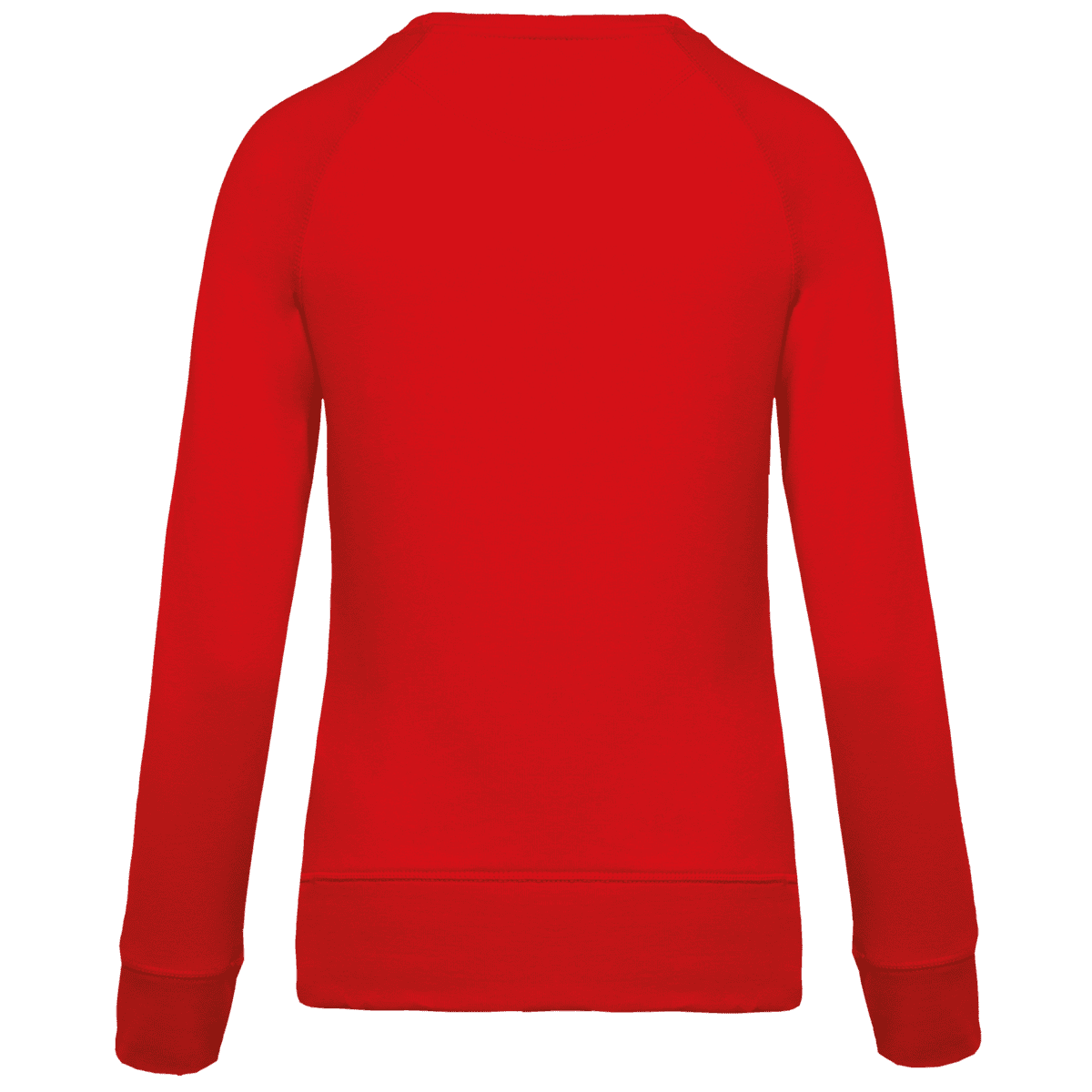 Damessweater BIO ronde hals raglanmouwen