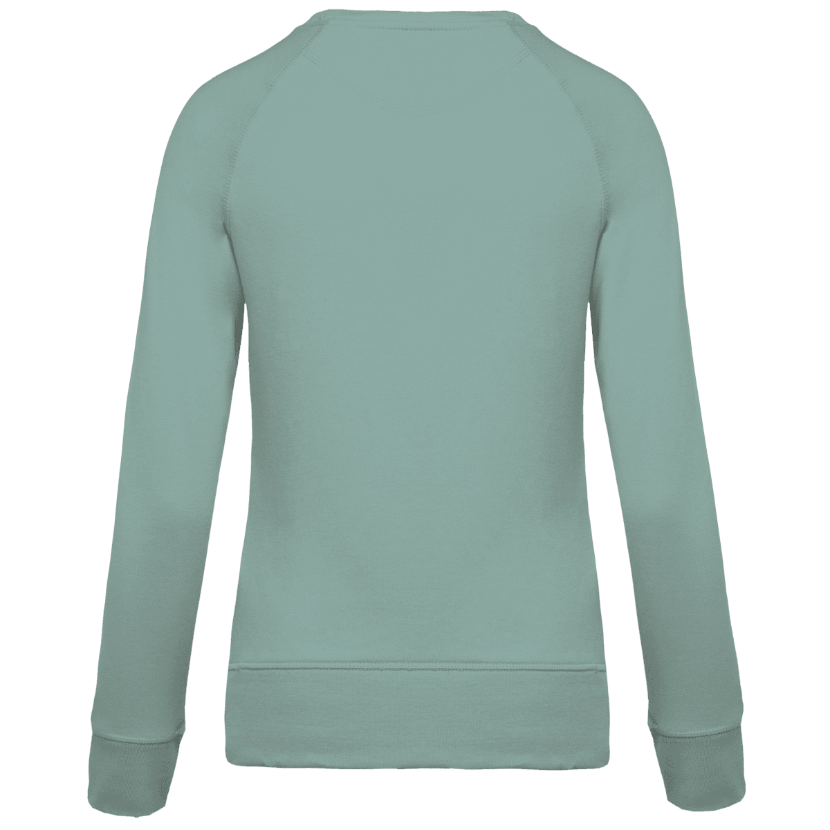 Damessweater BIO ronde hals raglanmouwen