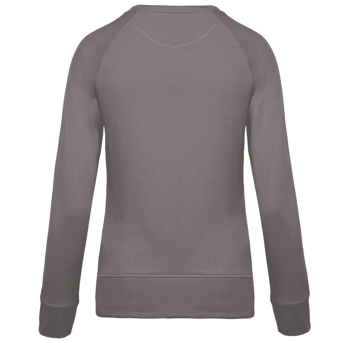 Damessweater BIO ronde hals raglanmouwen