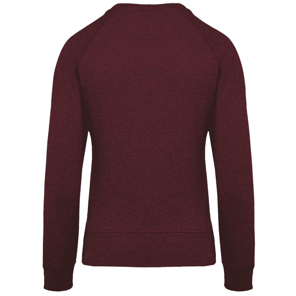 Damessweater BIO ronde hals raglanmouwen