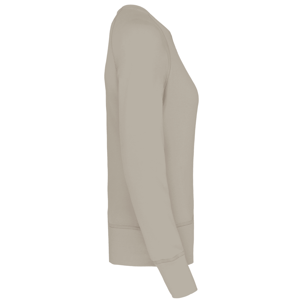 Damessweater BIO ronde hals raglanmouwen