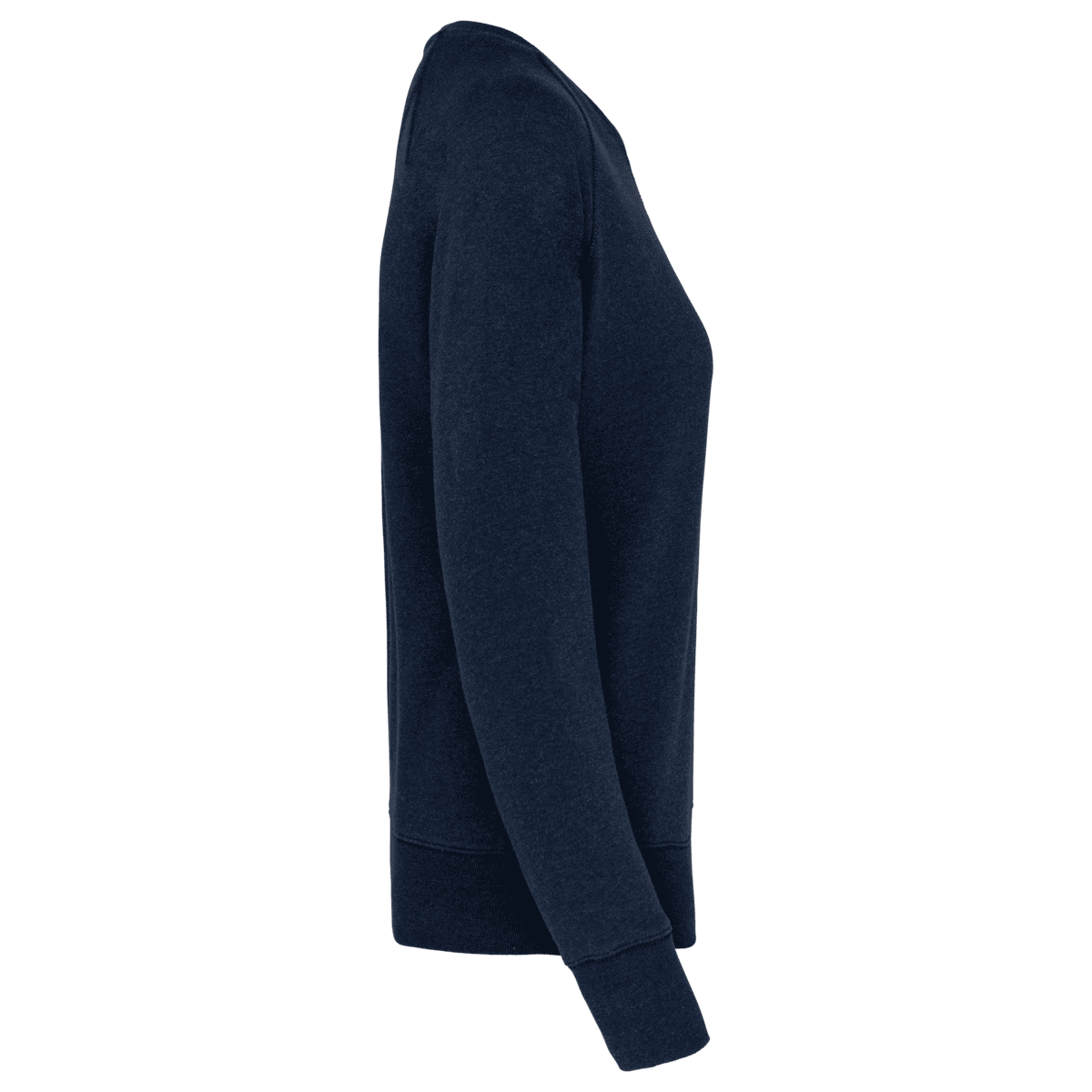 Damessweater BIO ronde hals raglanmouwen