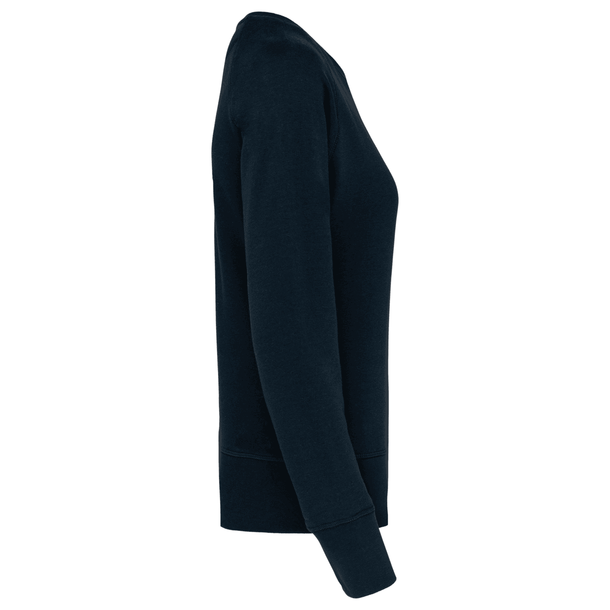 Damessweater BIO ronde hals raglanmouwen