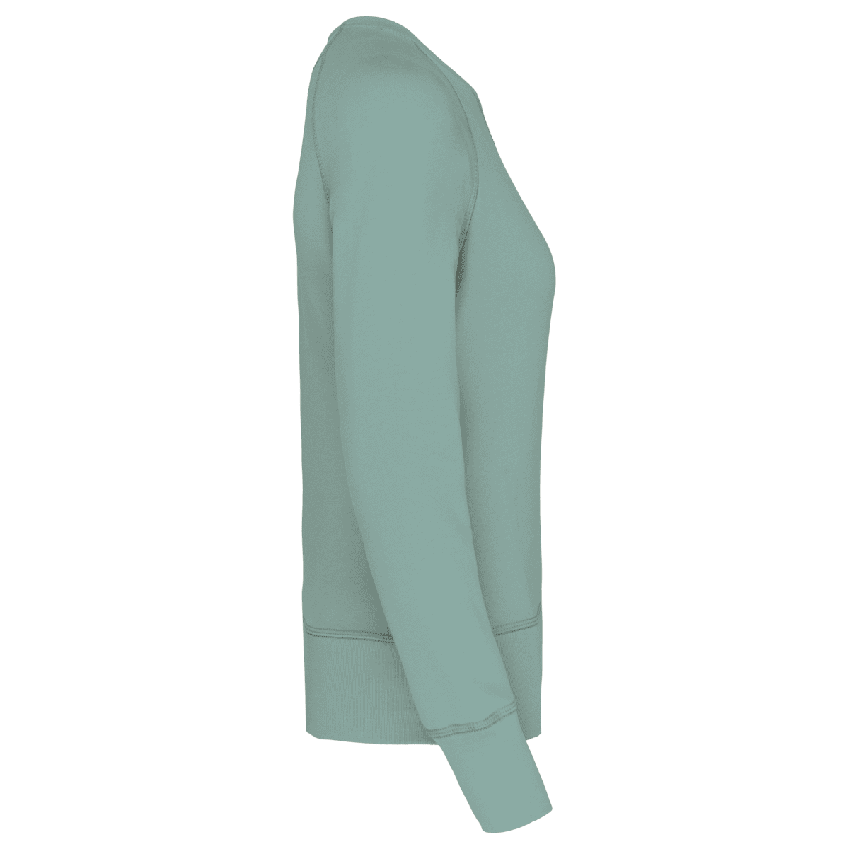 Damessweater BIO ronde hals raglanmouwen