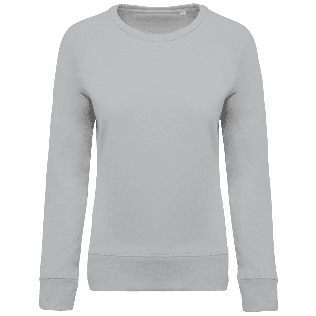Damessweater BIO ronde hals raglanmouwen