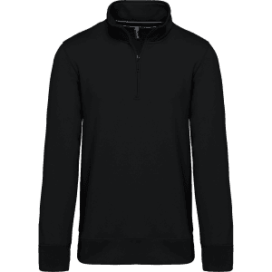 Sweater met ritskraag
