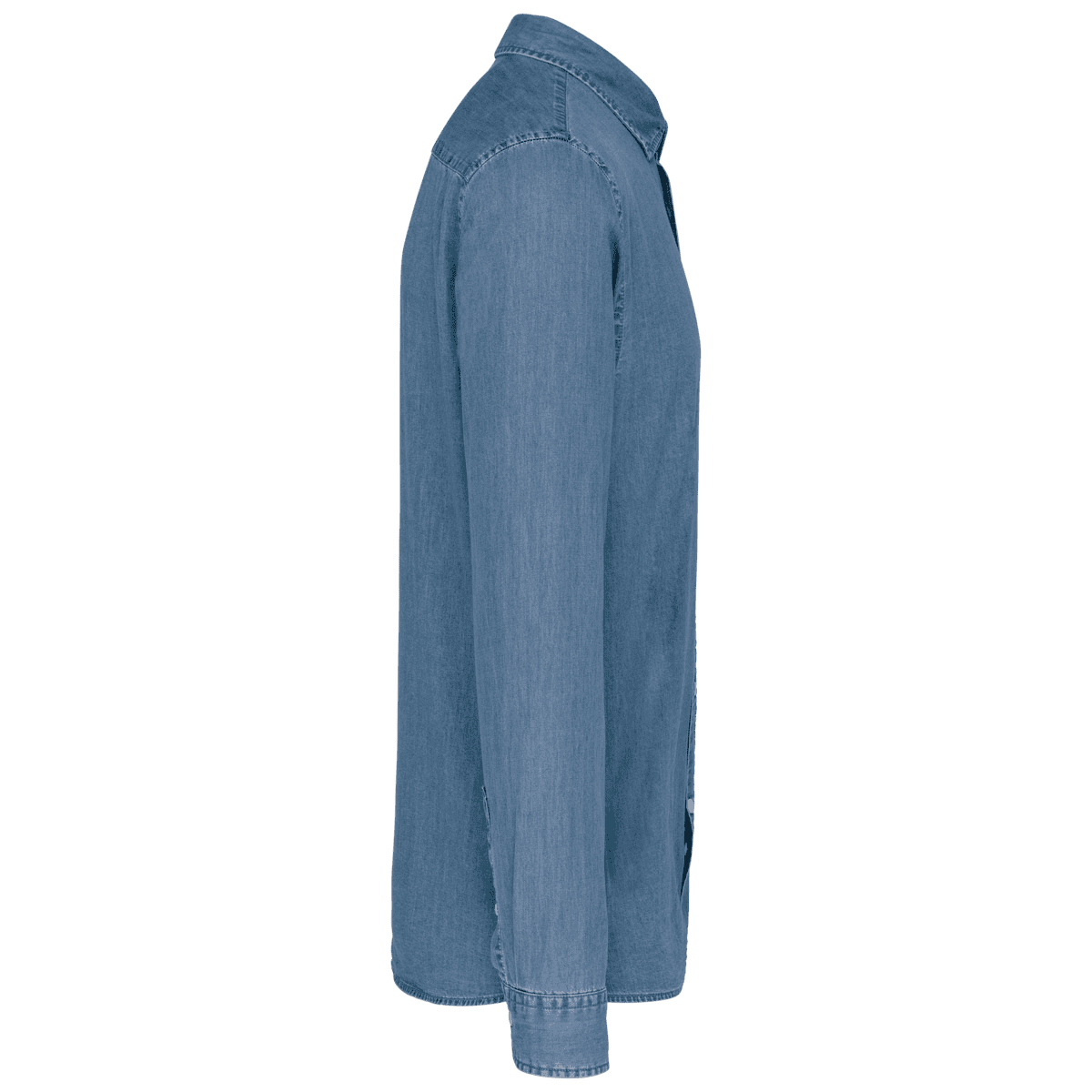 Herenoverhemd Denim - Afbeelding 3