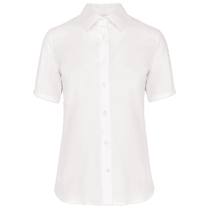 Dames non-iron blouse korte mouwen