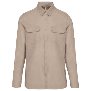 Overhemd safari lange mouwen
