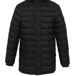 Lichte herenparka met capuchon