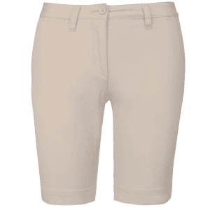 Dames chino bermudashorts