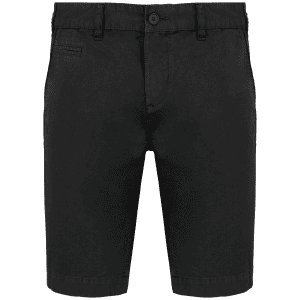 Herenbermuda met verwassen look