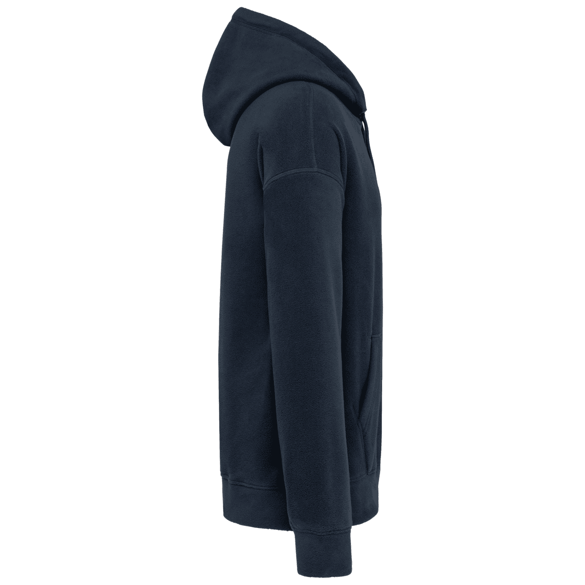 Oversized uniseks sweater met capuchon van gerecycled fleece - Afbeelding 6