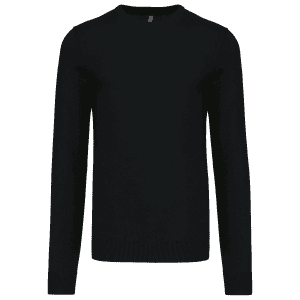 Herenpullover met ronde hals