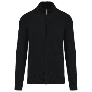 Heren cardigan met rits