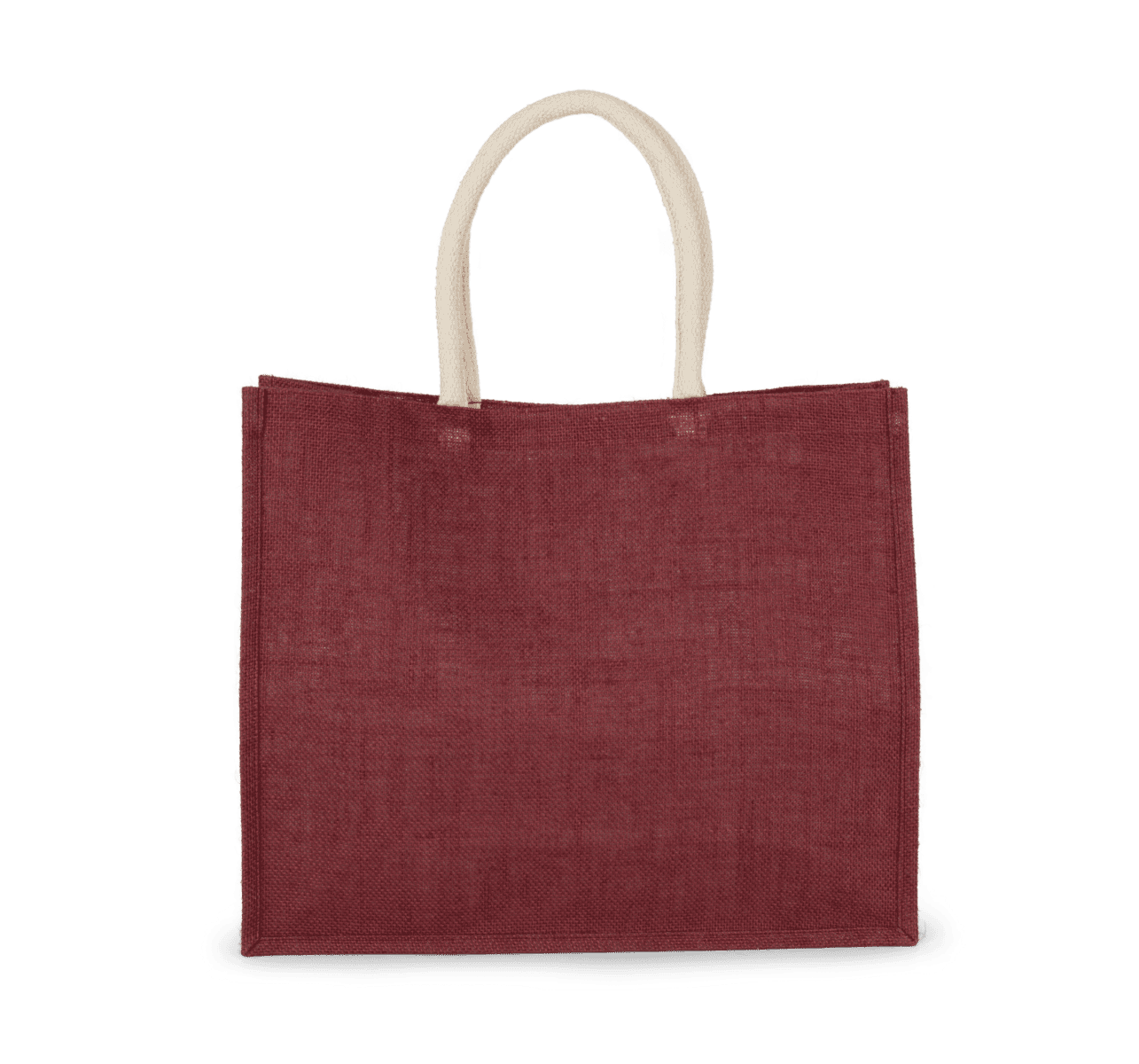 Shopper van jutecanvas - middelgroot model