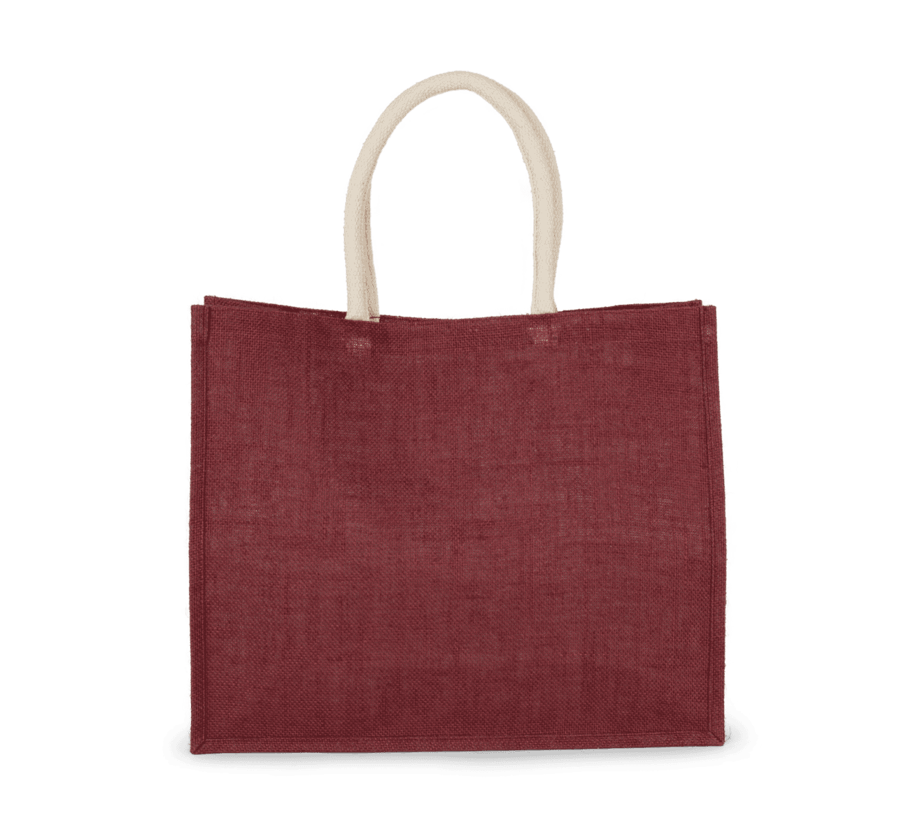 Shopper van jutecanvas - middelgroot model