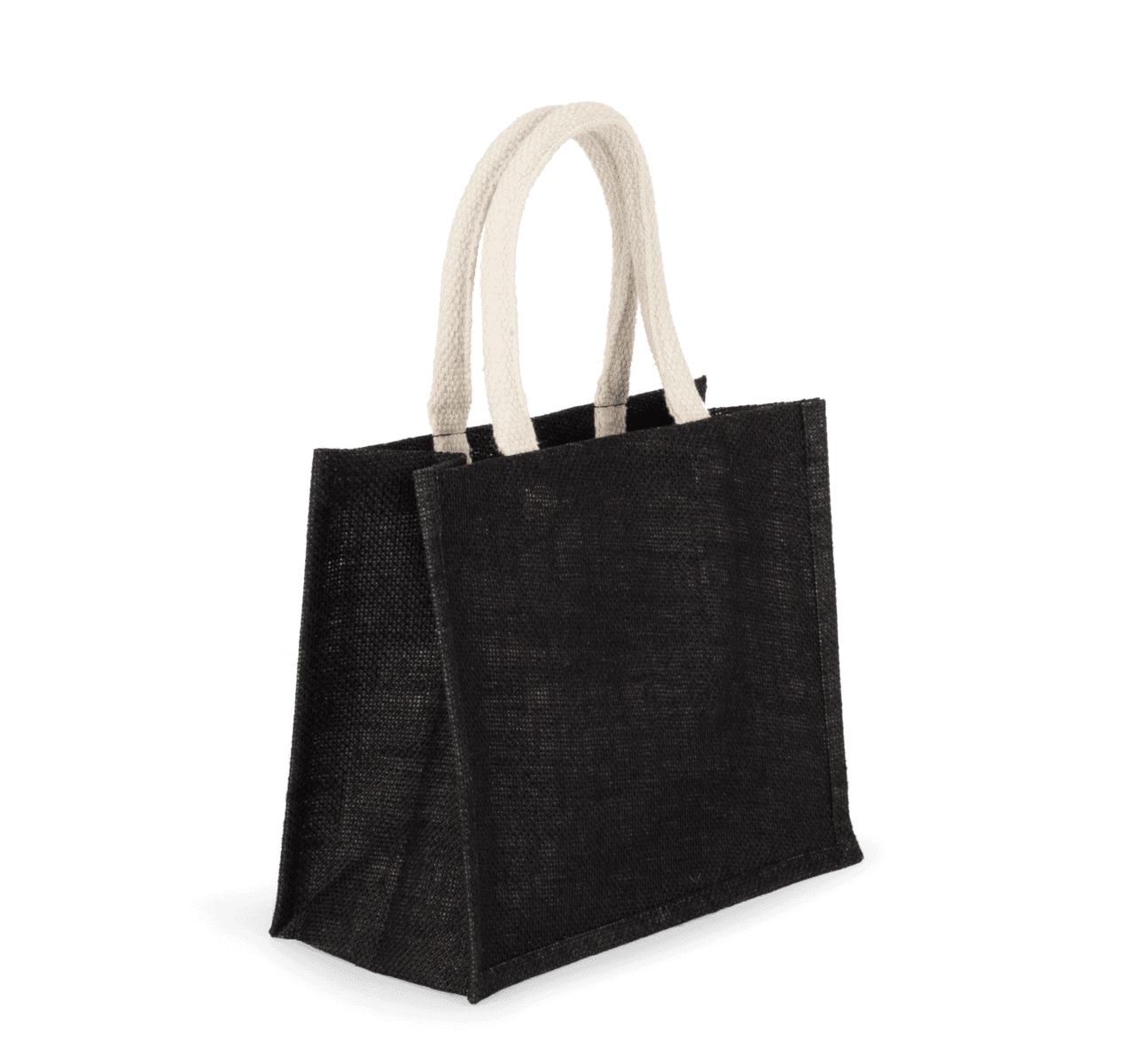 Shopper van jutecanvas - middelgroot model - Afbeelding 2