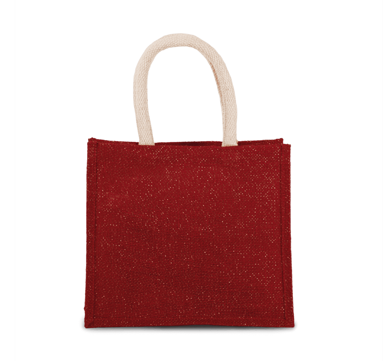 Shopper van jutecanvas - middelgroot model