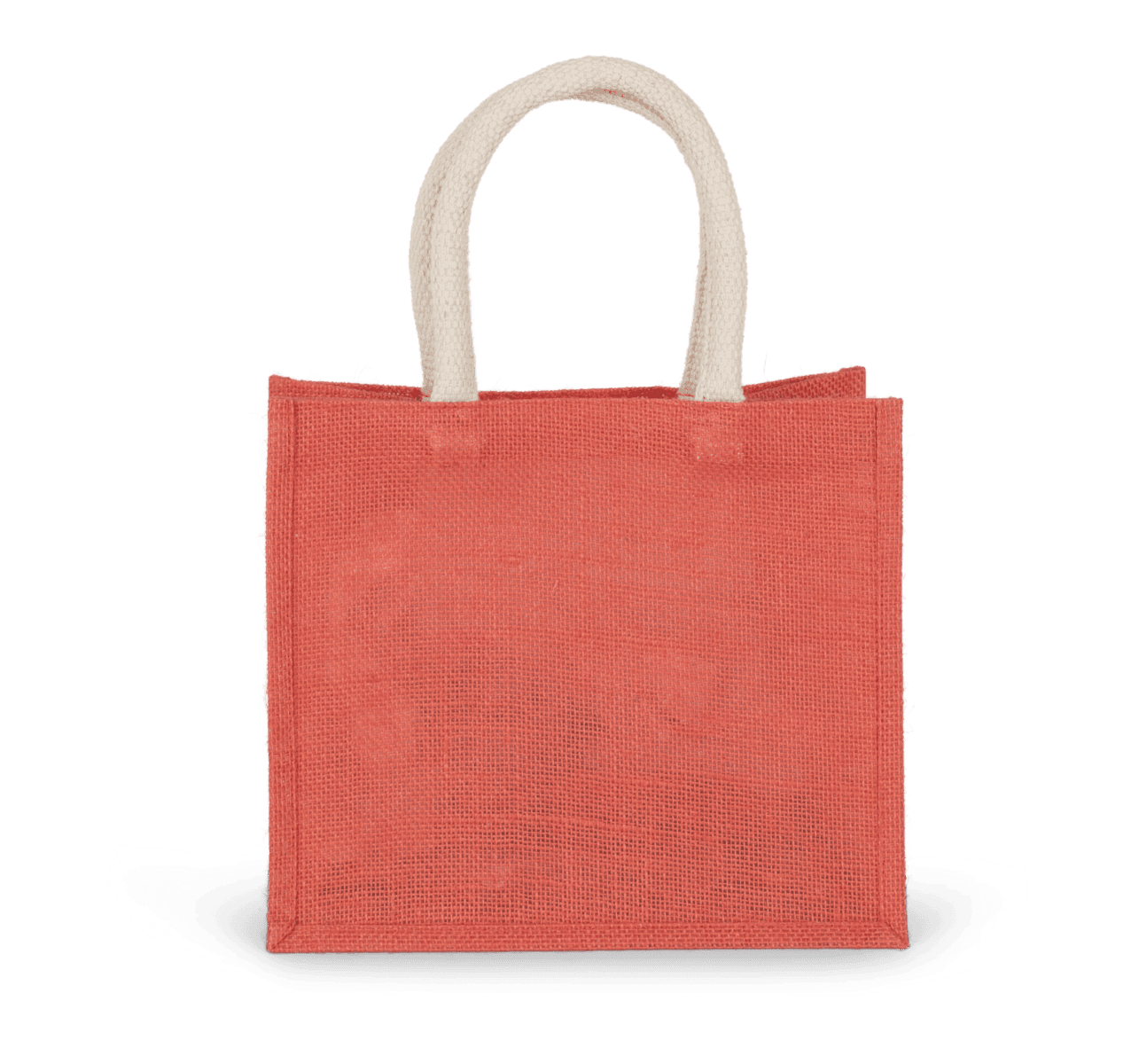 Shopper van jutecanvas - middelgroot model