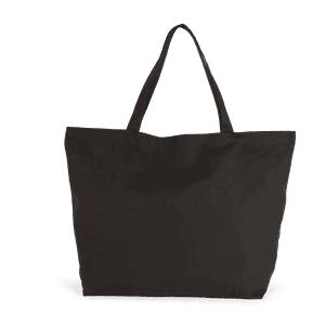 Extra grote shopper van katoen
